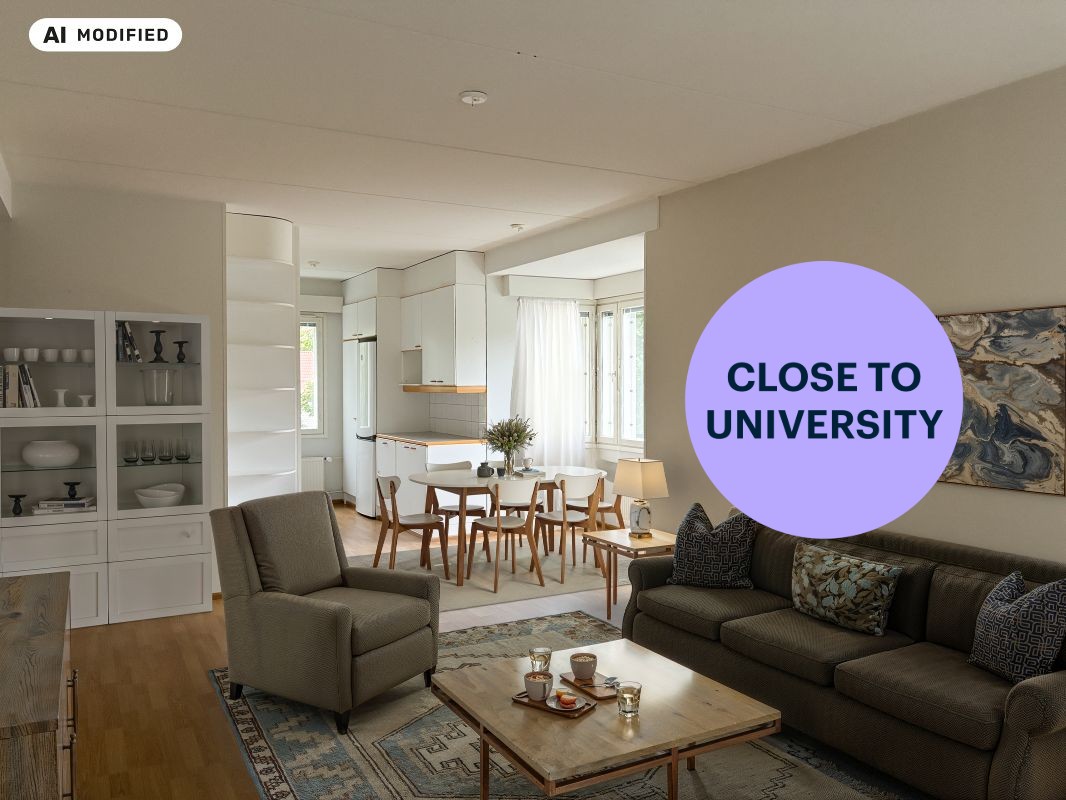 Sisustettu tekoälyn avulla - 2 bedrooms, Oulu, Toppila