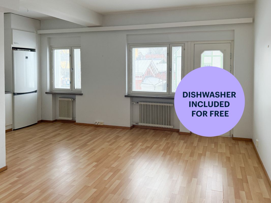 1-bedroom apartment, Turku, Keskusta