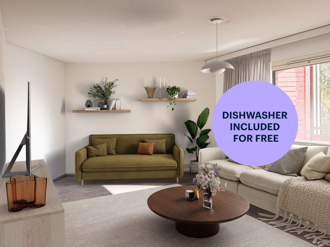 Virtuaalikalustettu - 1-bedroom apartment, Helsinki, Malminkartano
