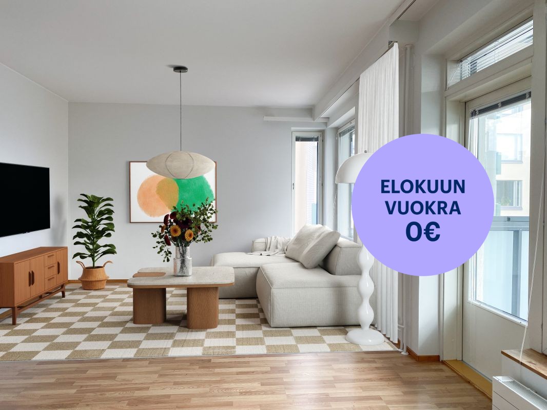 Kuva virtuaalisisustettu. - Kolmio, Helsinki, Herttoniemi