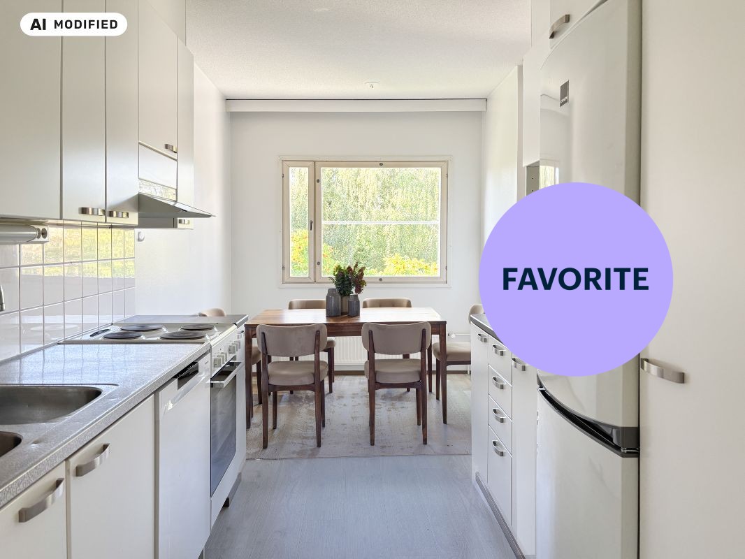 Sisustettu tekoälyn avulla - 2 bedrooms, Kuopio, Petonen