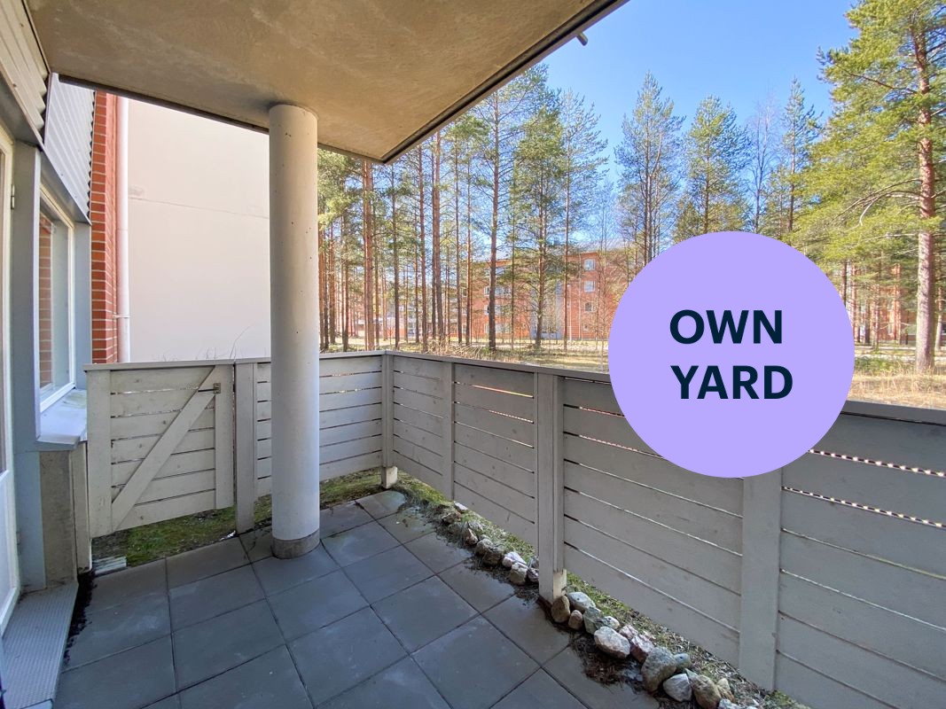 1-bedroom apartment, Oulu, Hiironen