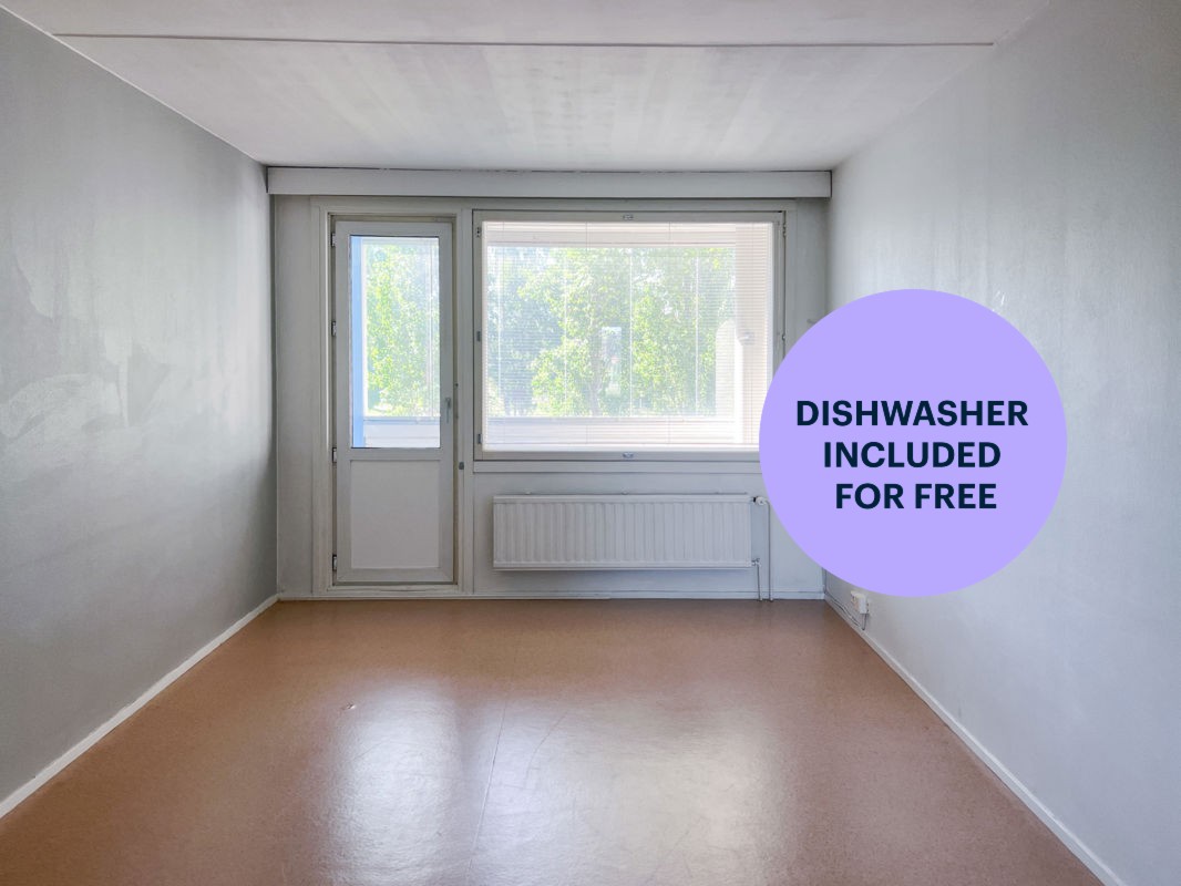 3 bedrooms, Turku, Kupittaa