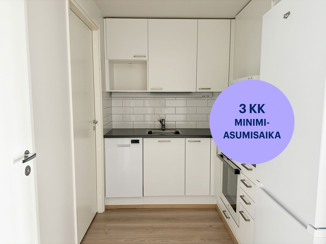 Kuvat on otettu vastaavasta asunnosta.  - Kaksio, Vantaa, Veromies