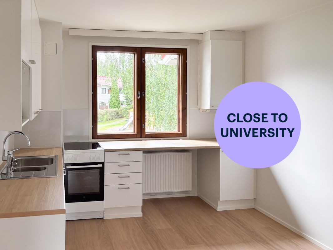 1-bedroom apartment, Jyväskylä, Etelä-Kekkola