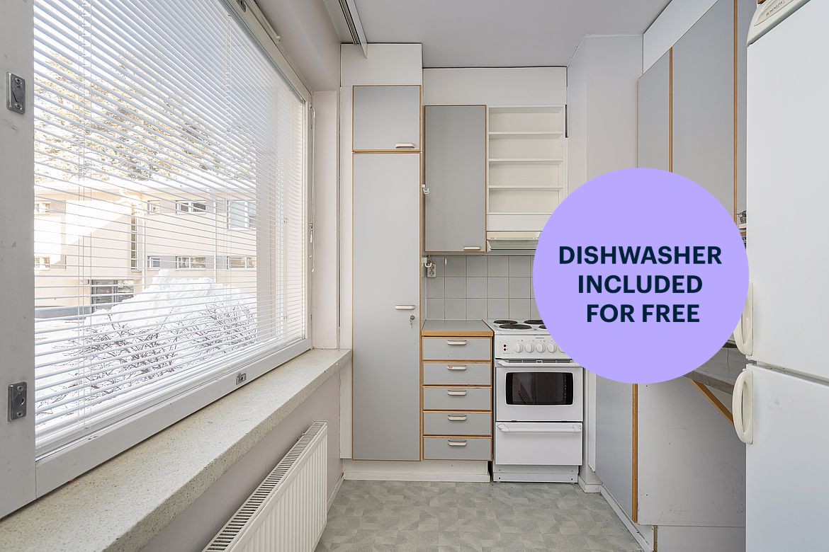 1-bedroom apartment, Helsinki, Pajamäki