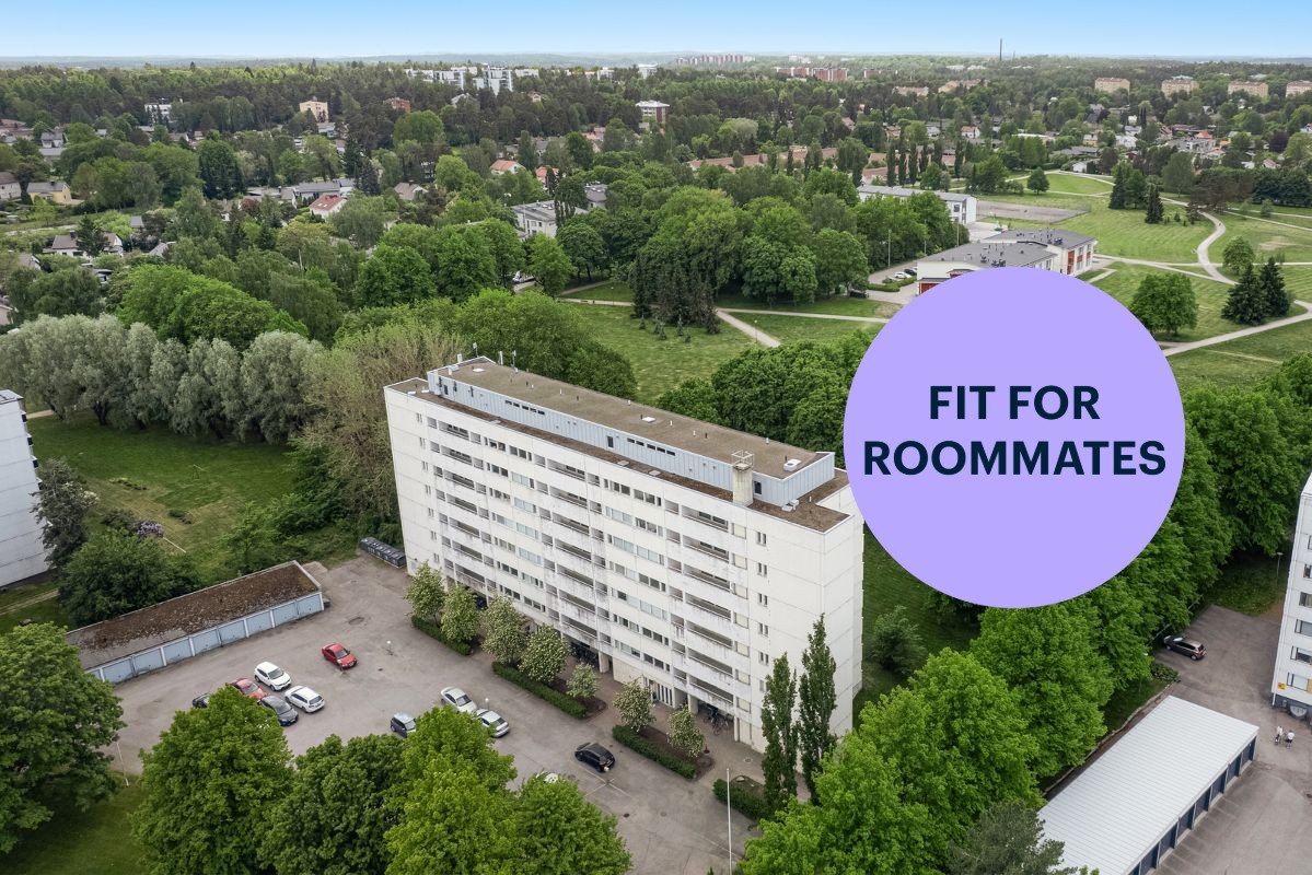 1-bedroom apartment, Turku, Kupittaa