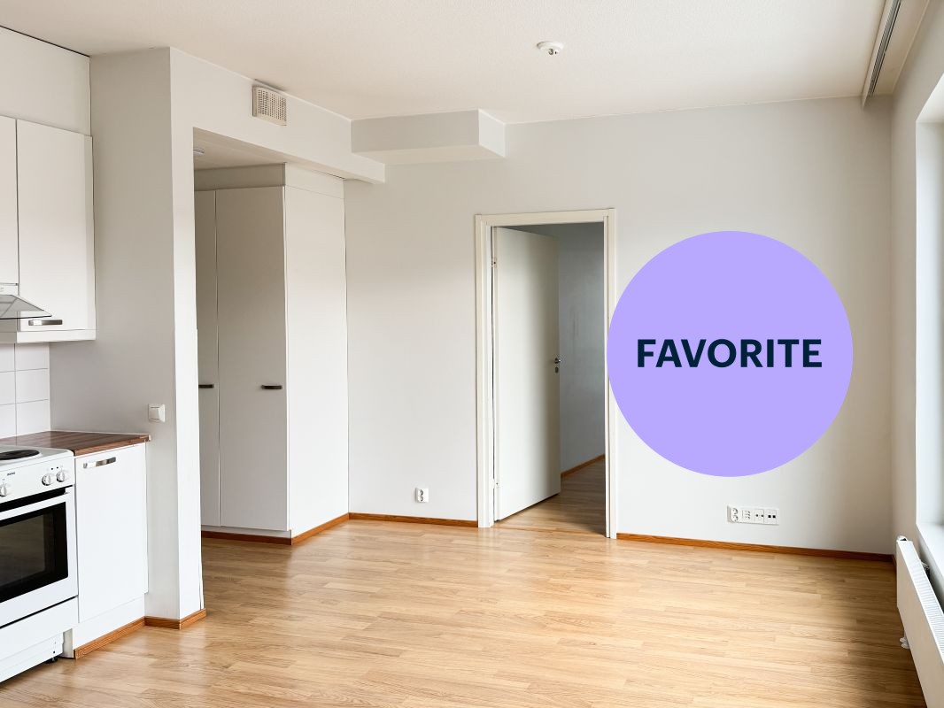 1-bedroom apartment, Tampere, Niemenranta