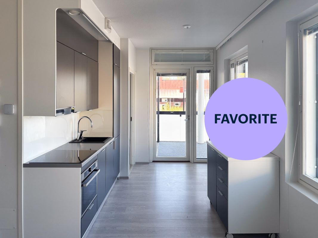 1-bedroom apartment, Hämeenlinna, Keskusta
