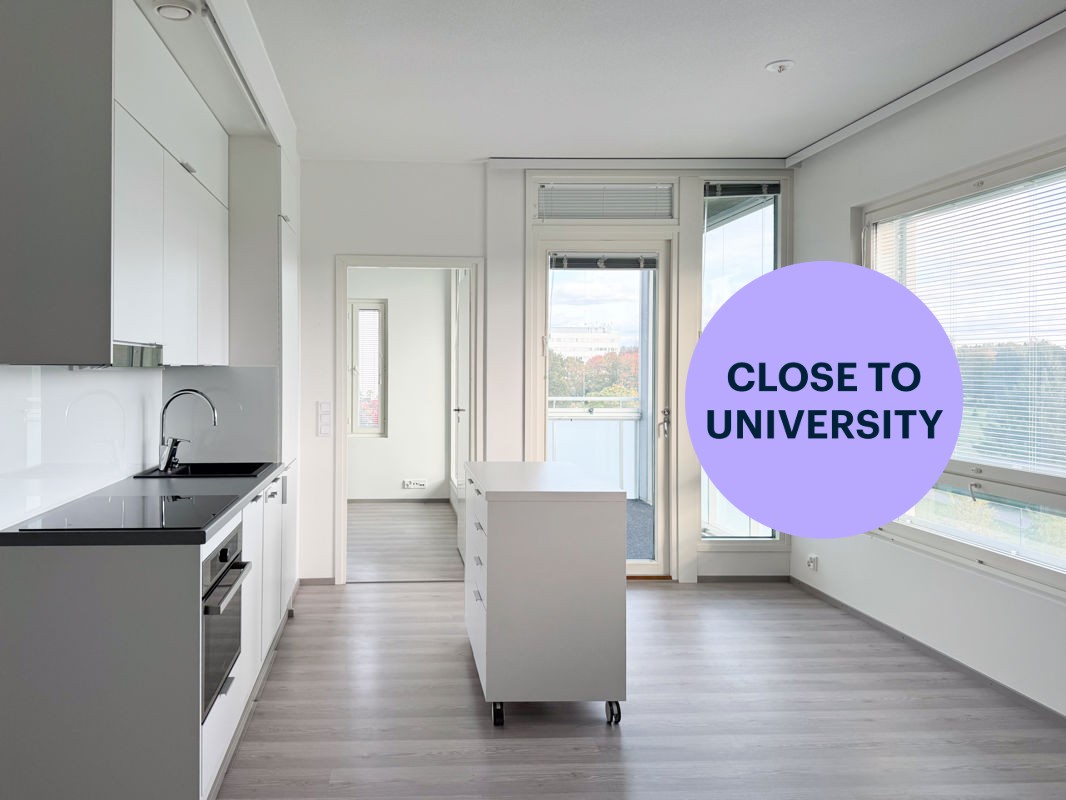 1-bedroom apartment, Turku, Kupittaa