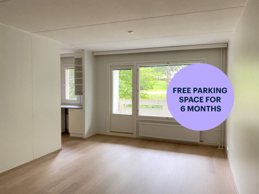 1-bedroom apartment, Lahti, Tonttila