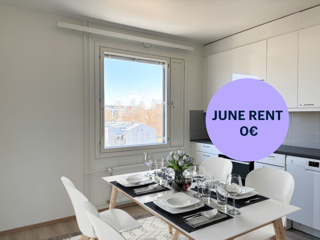 Virtuaalsisustettu - 1 bedroom, Oulu, Heinäpää