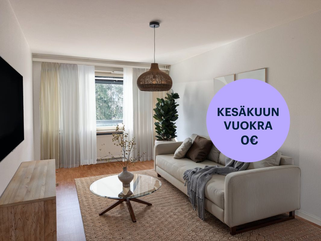 Kuva virtuaalisisustettu - Kaksio, Helsinki, Haaga