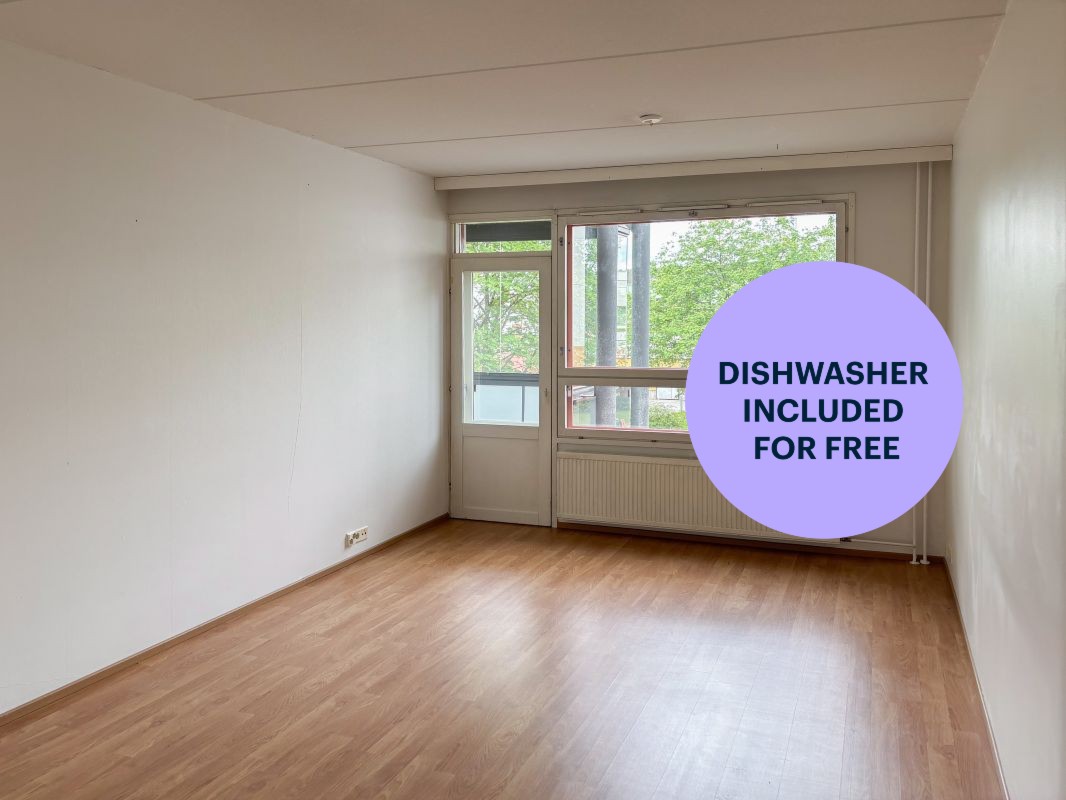 2 bedrooms, Jyväskylä, Lutakko