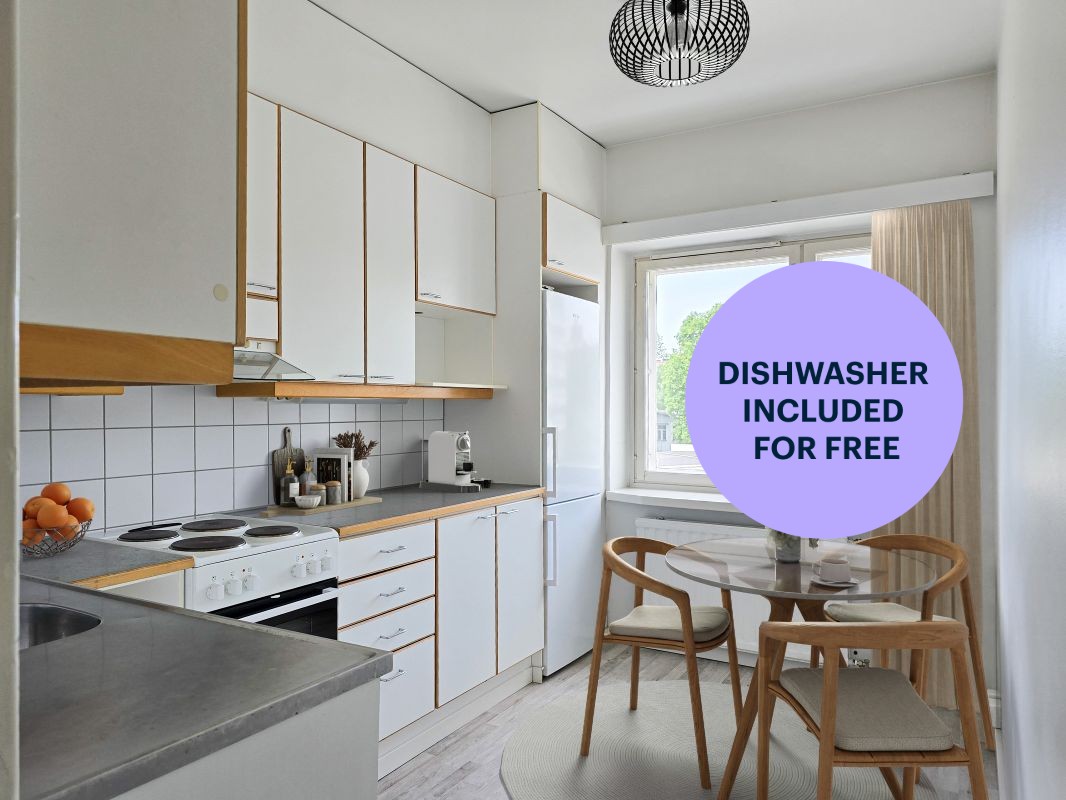 Virtuaalikalustettu - 1-bedroom apartment, Helsinki, Vallila