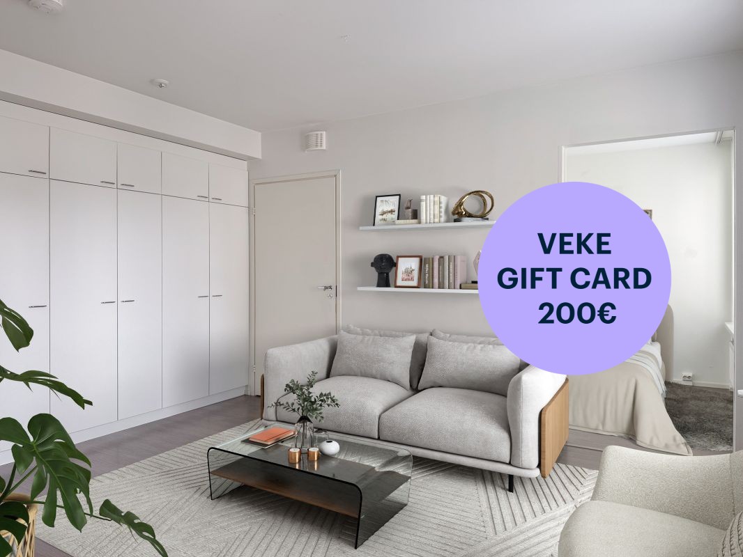 Virtuaalikalustettu - 1-bedroom apartment, Helsinki, Alppila