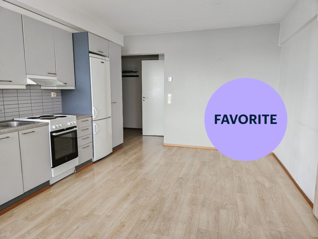 1-bedroom apartment, Hämeenlinna, Keskusta