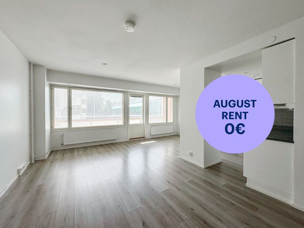 2 bedrooms, Turku, Keskusta