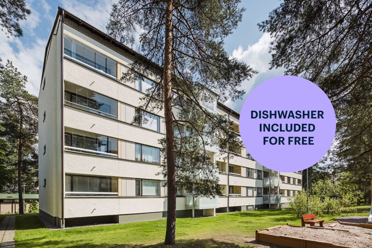1-bedroom apartment, Lahti, Kiveriö