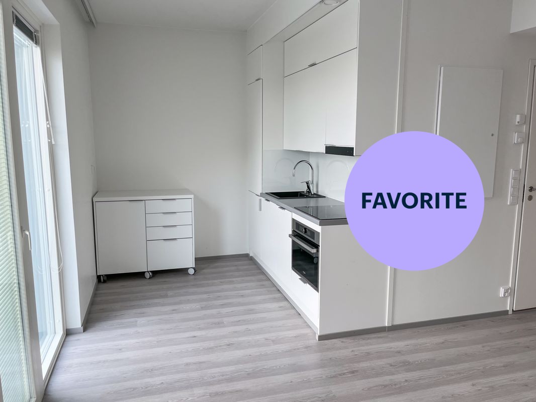 1-bedroom apartment, Turku, Kupittaa