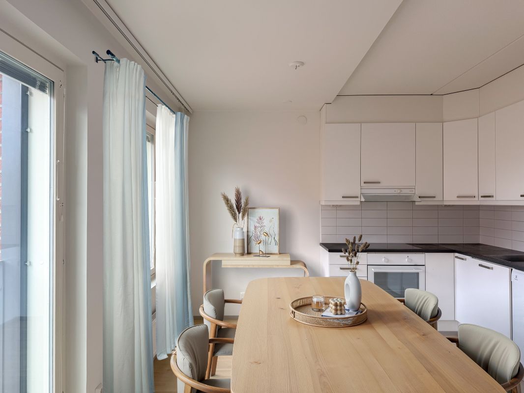 Virtuaalisesti sisustettu. - 1-bedroom apartment, Vantaa, Tikkurila