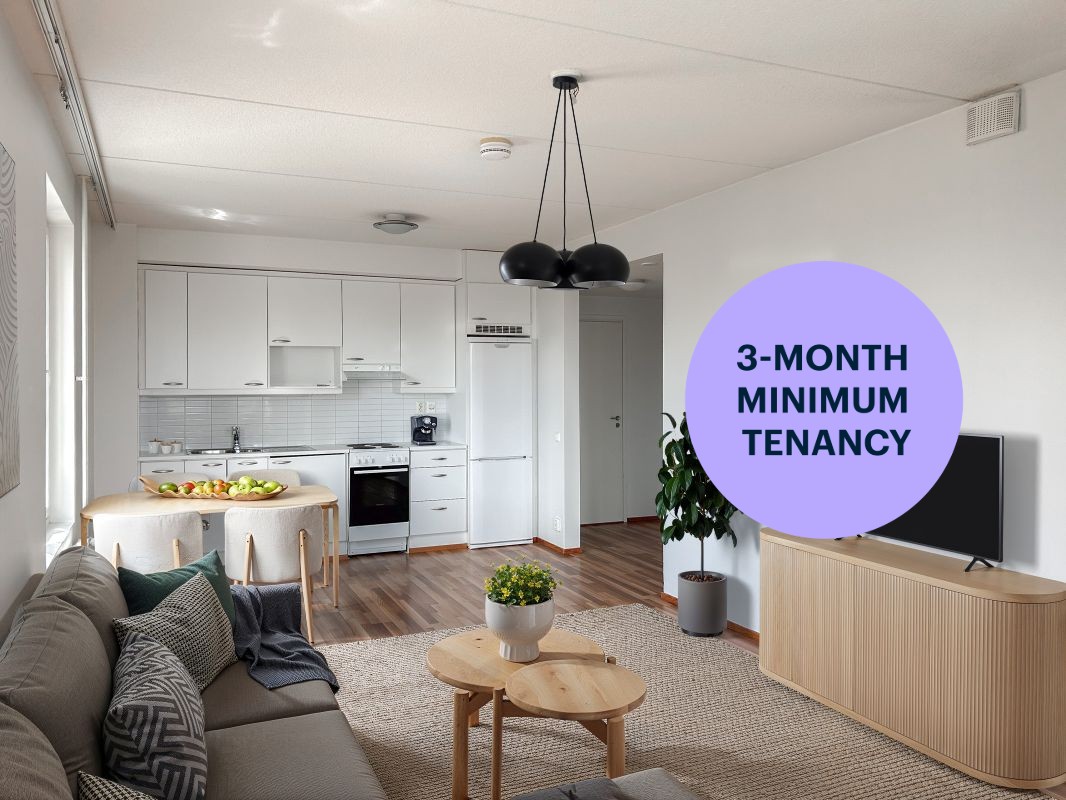 Kuva virtuaalisisustettu. - 1-bedroom apartment, Vantaa, Veromies