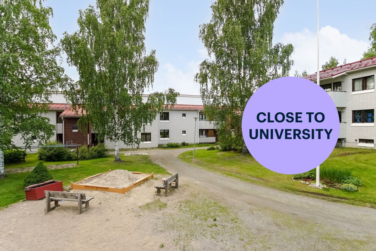 1-bedroom apartment, Jyväskylä, Etelä-Kekkola