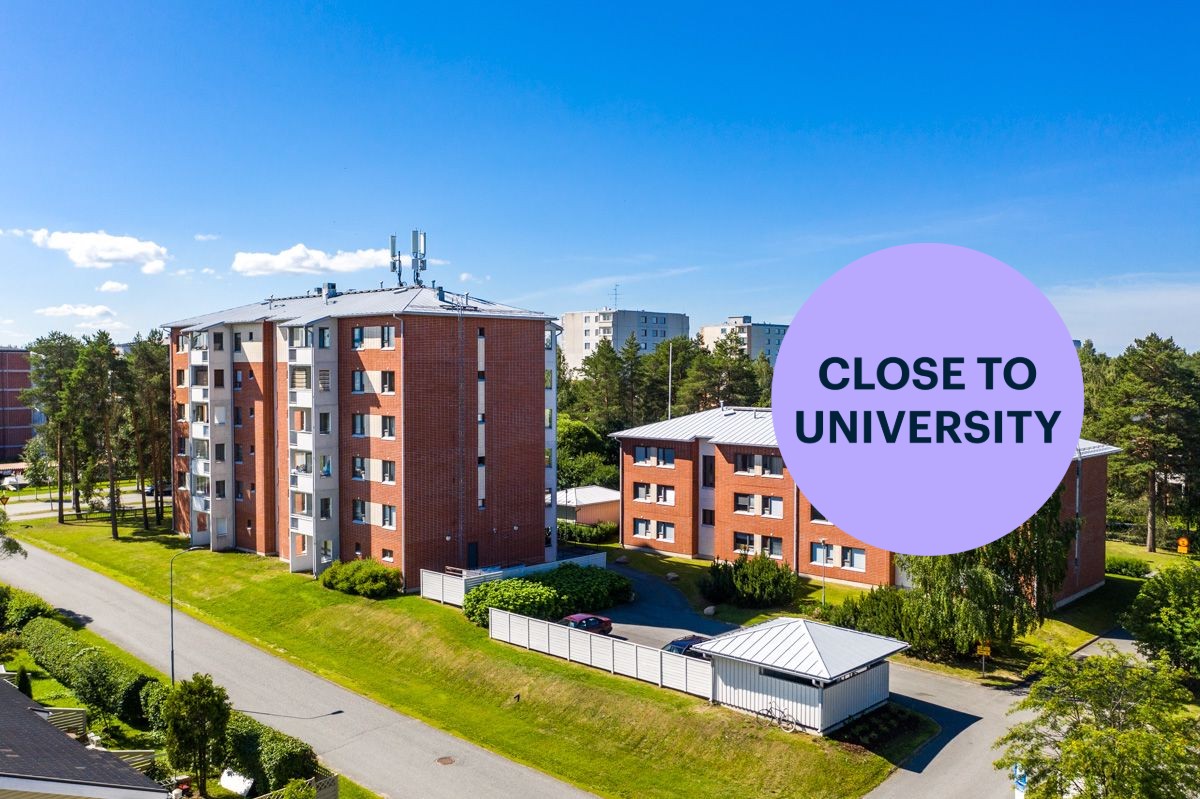 1-bedroom apartment, Oulu, Kaijonharju