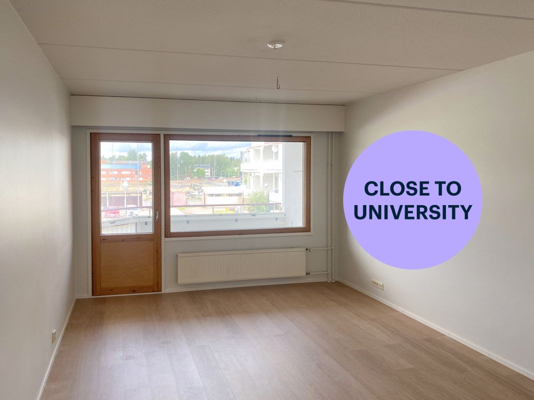 1-bedroom apartment, Lappeenranta, Sammonlahti