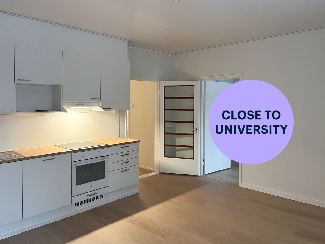 1-bedroom apartment, Tampere, Keskusta