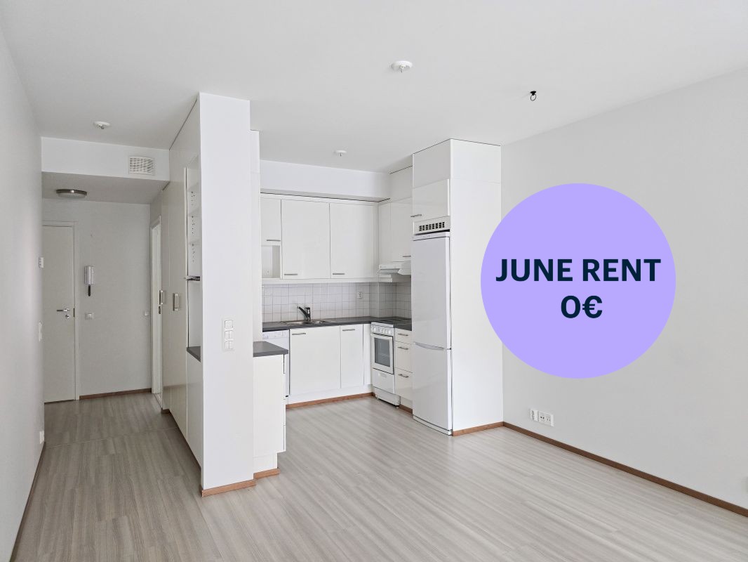 1 bedroom, Helsinki, Arabianranta