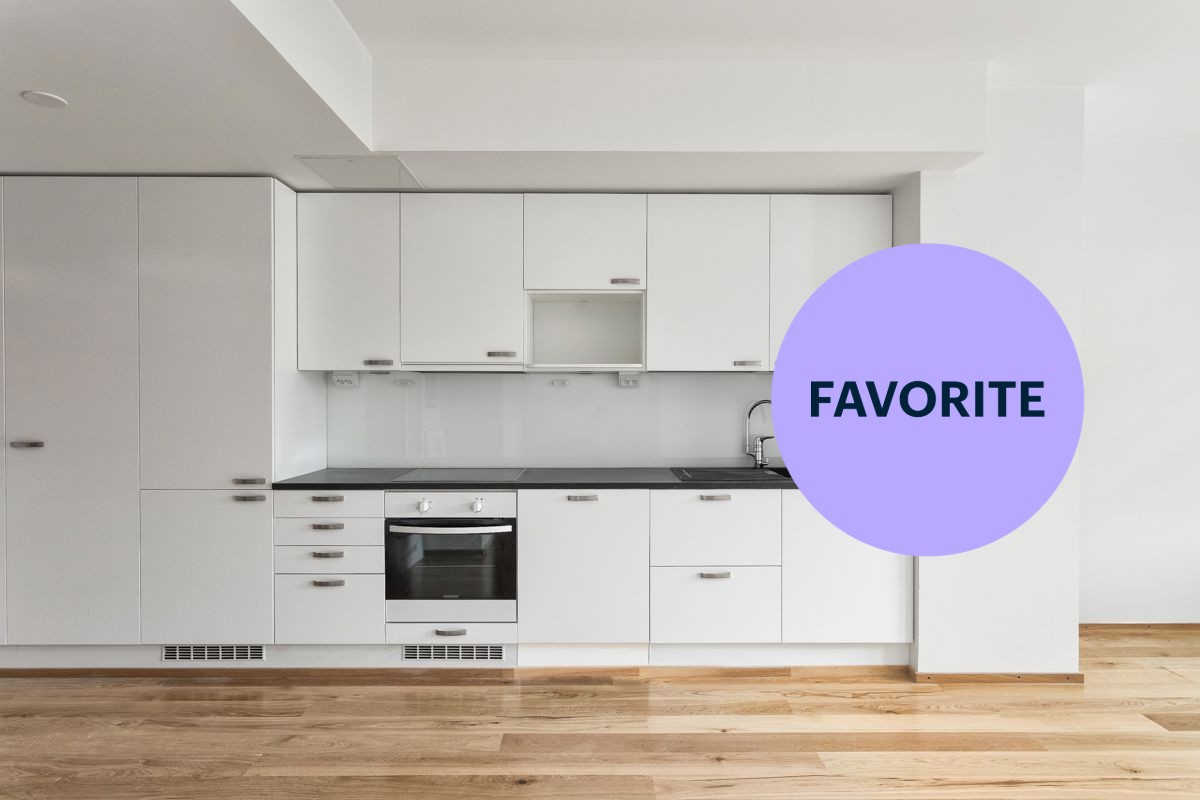 Esimerkki kuva keittiön materiaaleista. - 1-bedroom apartment, Helsinki, Hakaniemi