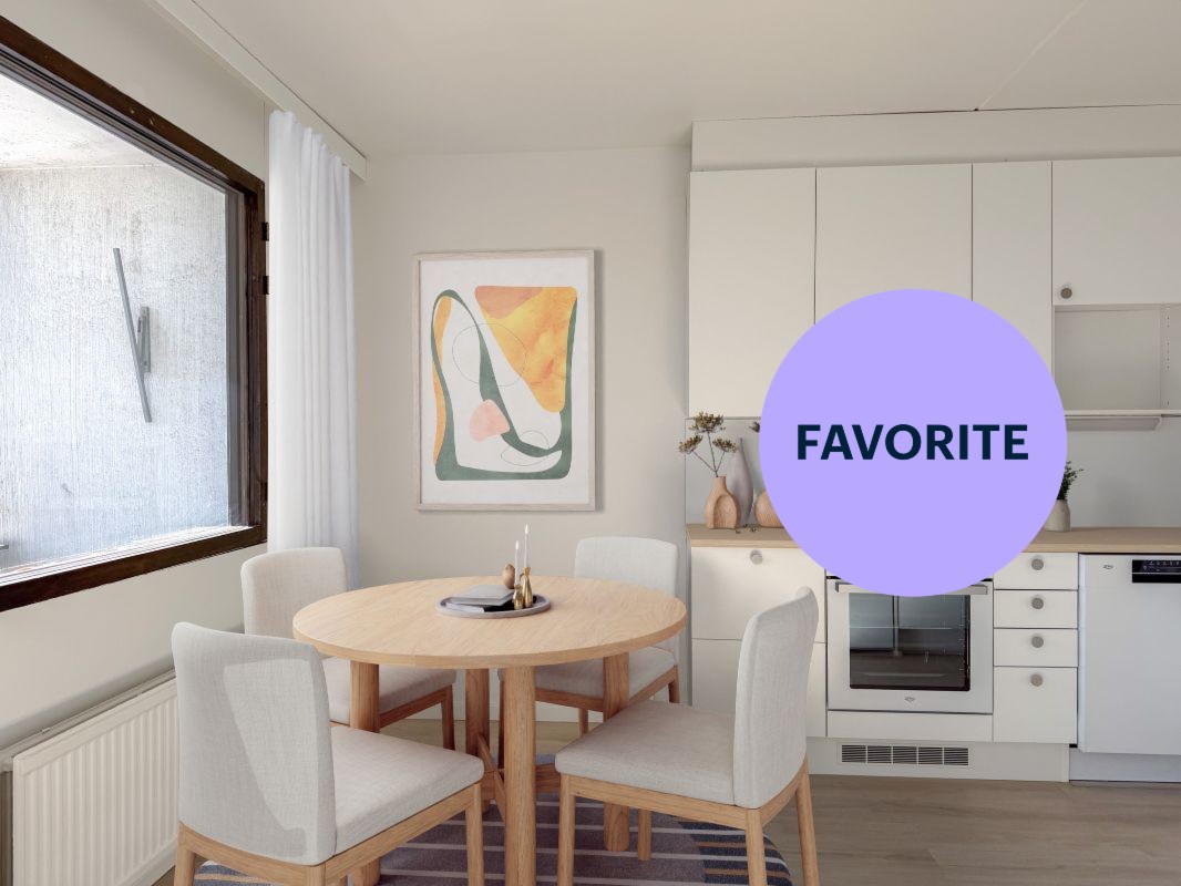 1-bedroom apartment, Vantaa, Korso