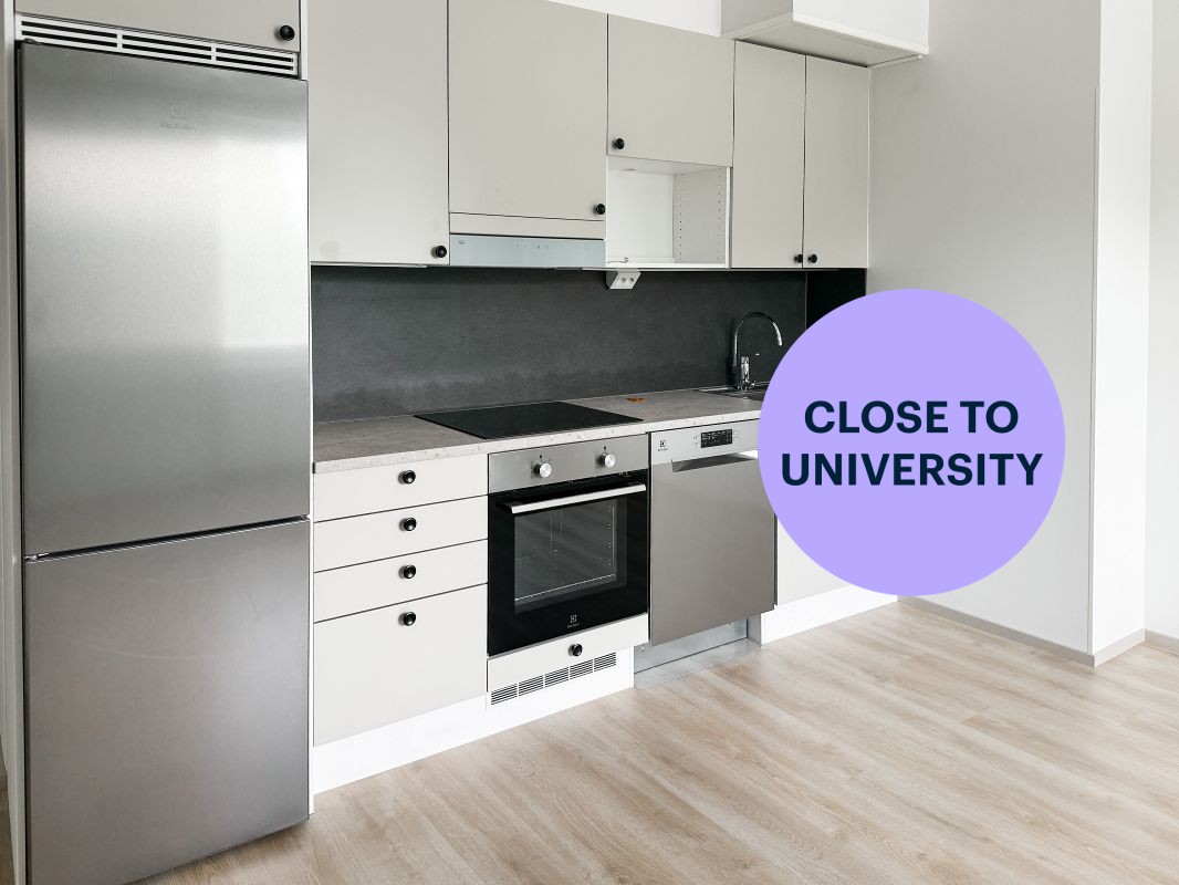 1-bedroom apartment, Turku, Keskusta