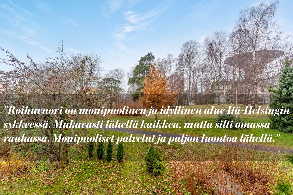 Asunnossa on asuttu kuvien ottamisen jälkeen.  - Kolmio, Helsinki, Roihuvuori