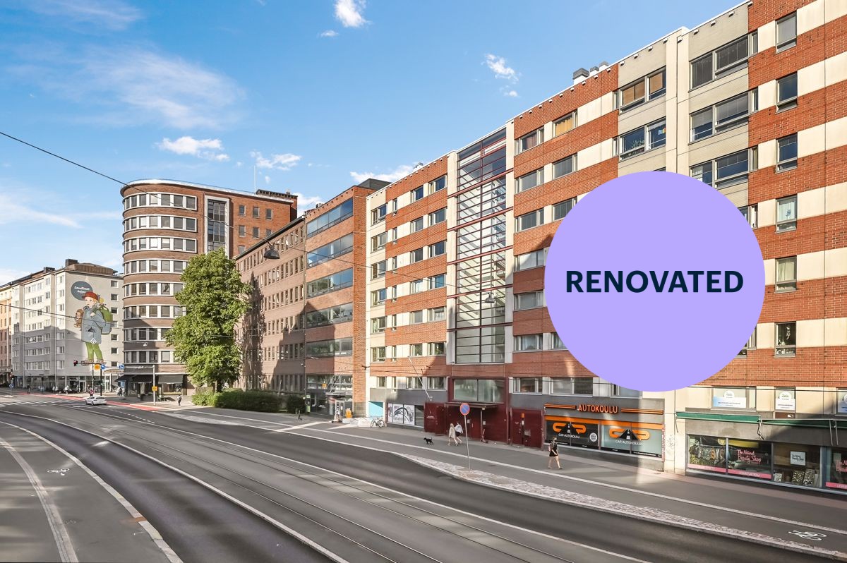 4 bedrooms, Helsinki, Sörnäinen