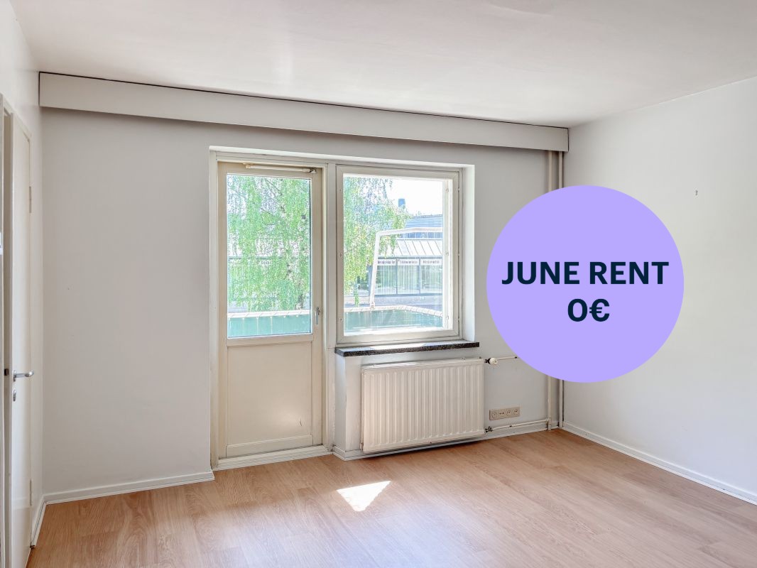 1-bedroom apartment, Tampere, Hatanpää