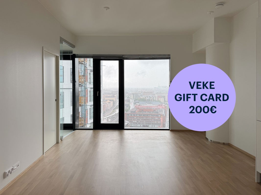 1-bedroom apartment, Helsinki, Kalasatama