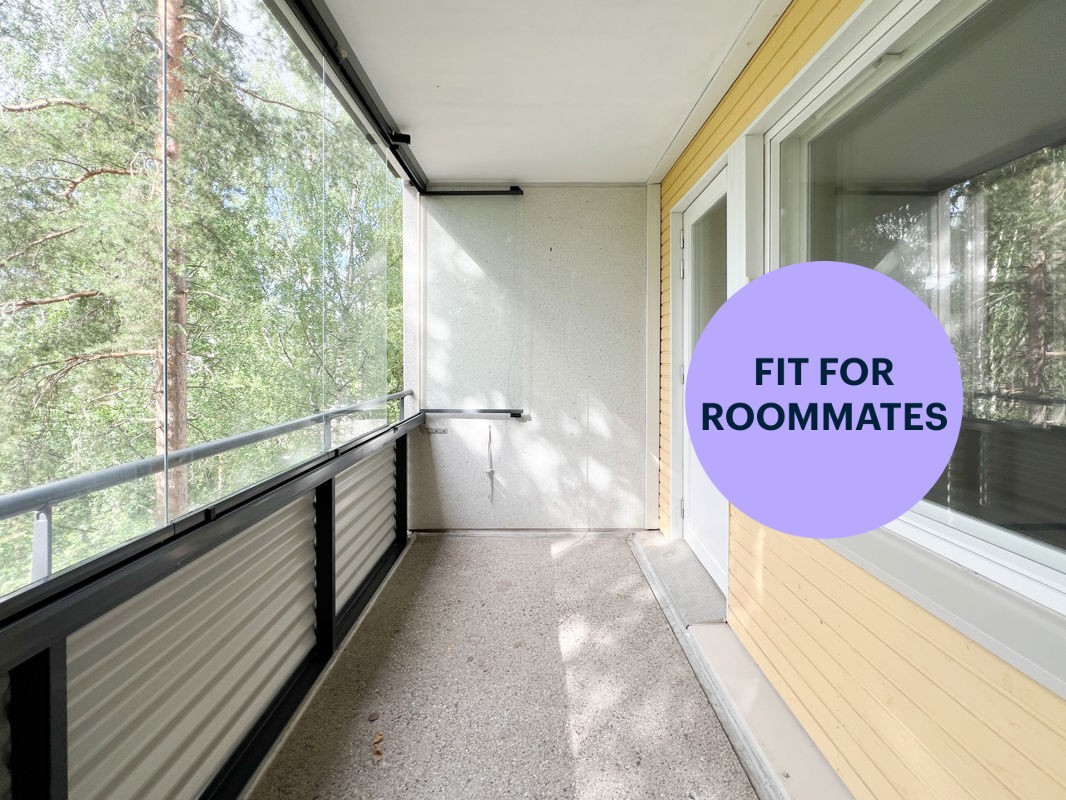 1-bedroom apartment, Jyväskylä, Pupuhuhta