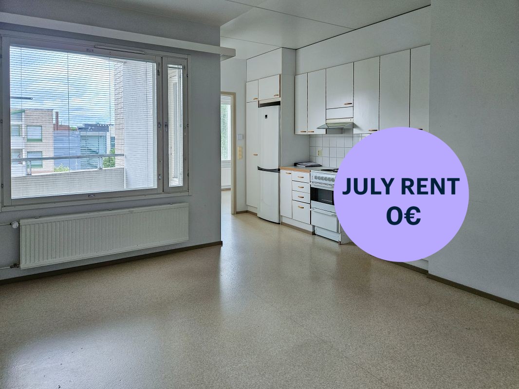 1-bedroom apartment, Hämeenlinna, Keinusaari