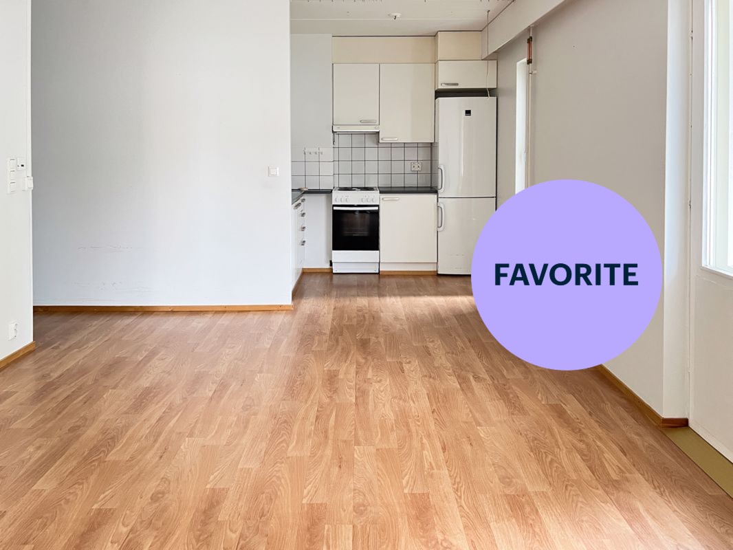 1-bedroom apartment, Kuopio, Petonen