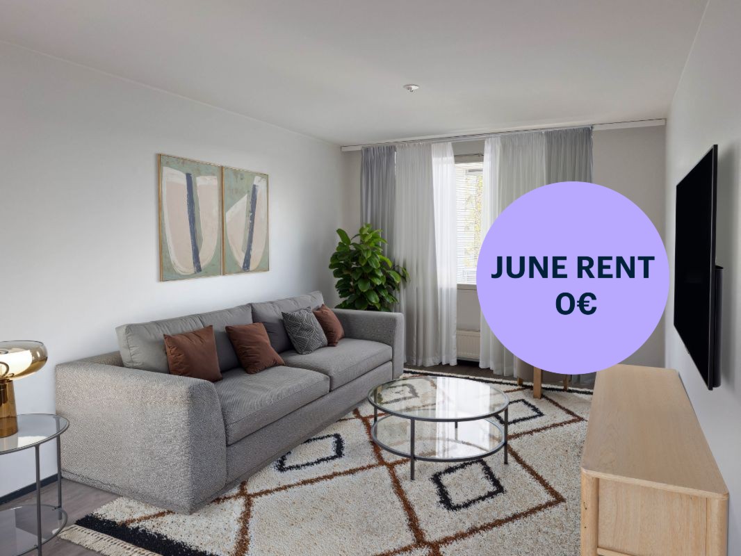 Virtuaalisisustettu - 1 bedroom, Tampere, Takahuhti