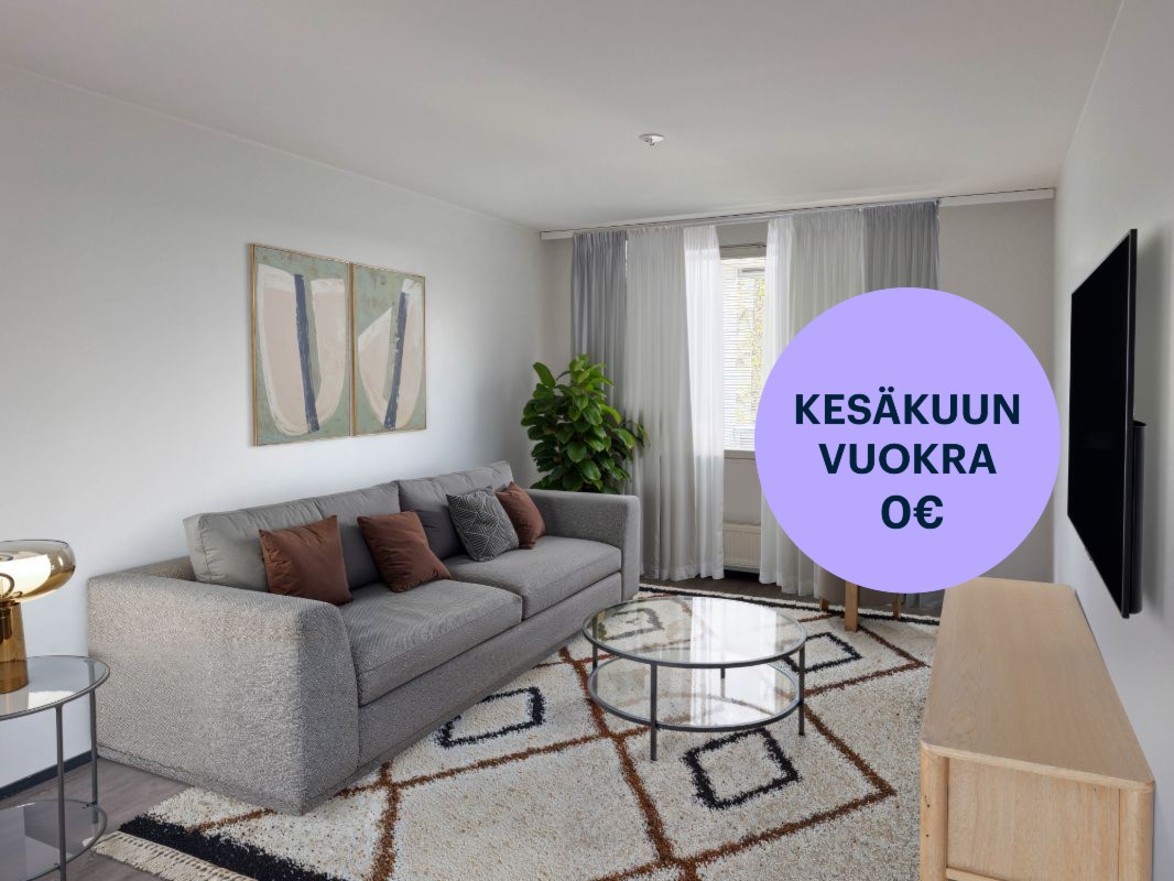 Virtuaalisisustettu - Kaksio, Tampere, Takahuhti