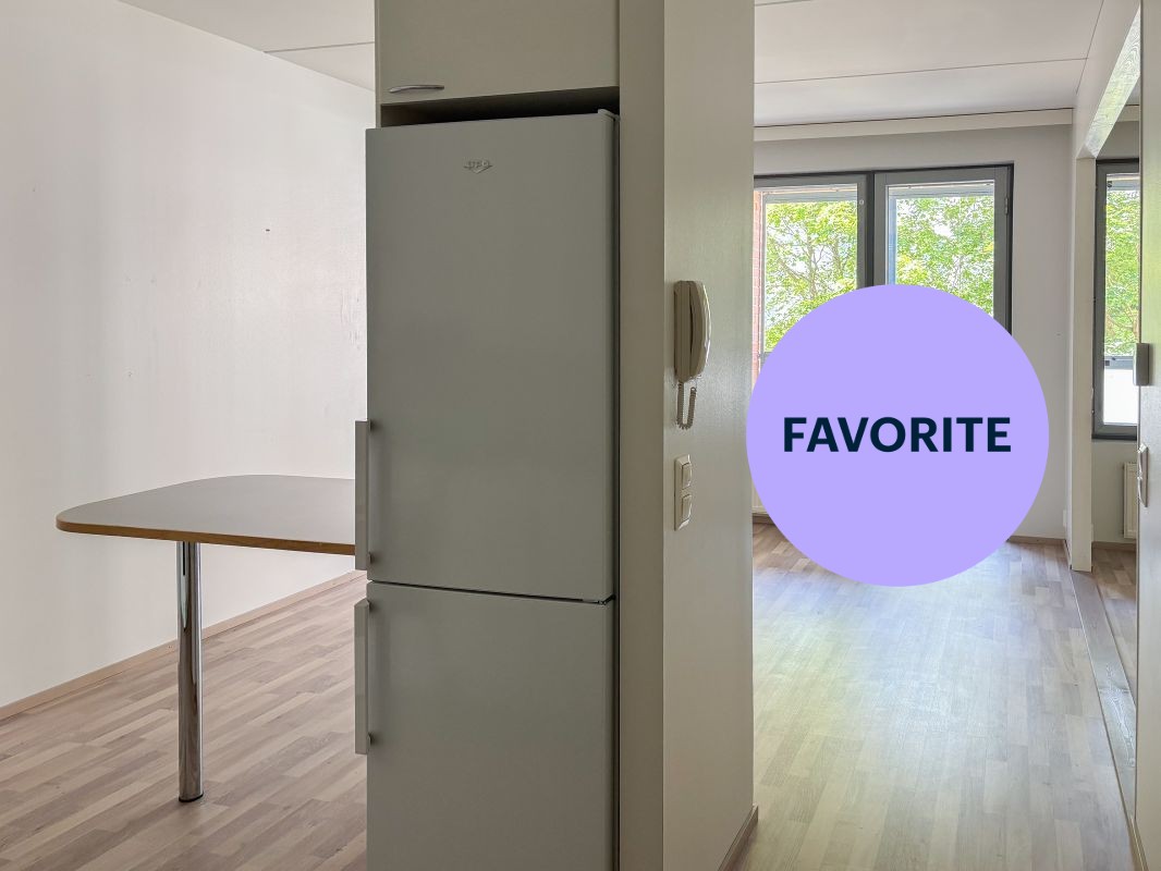 1-bedroom apartment, Tampere, Keskusta