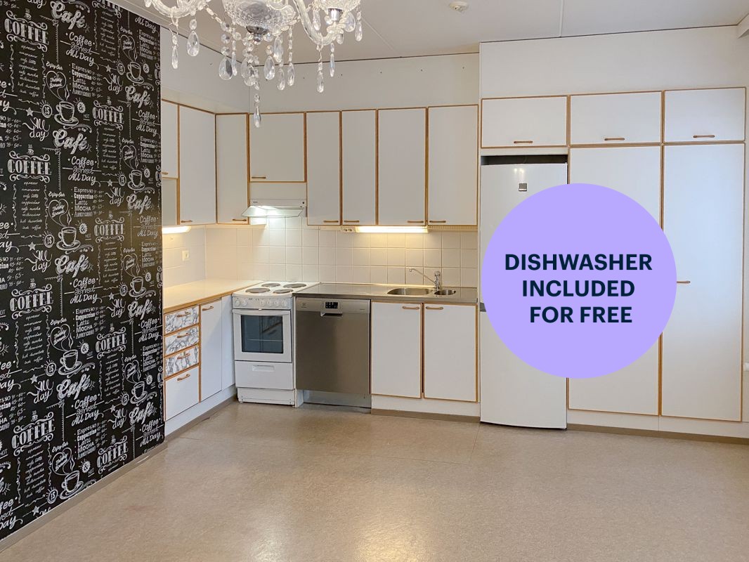Asunnossa on asuttu kuvien ottamisen jälkeen. - 2 bedrooms, Espoo, Matinkylä