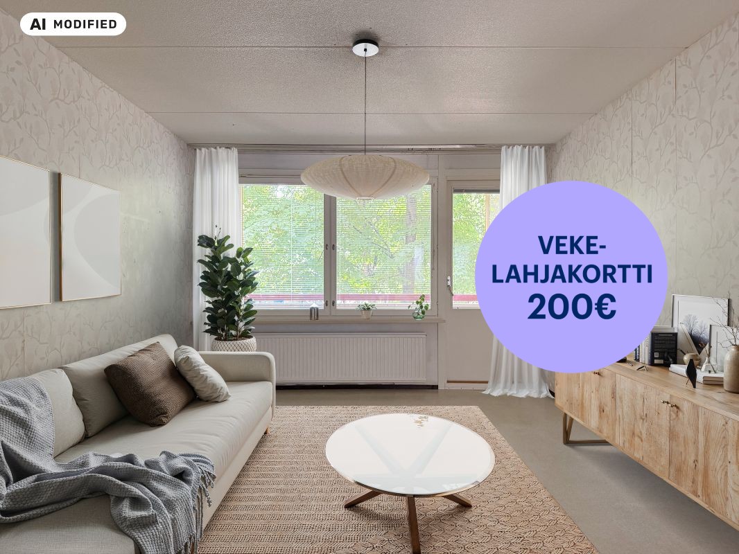 Kuva on sisustettu tekoälyn avulla. - Kolmio, Kerava, Keskusta