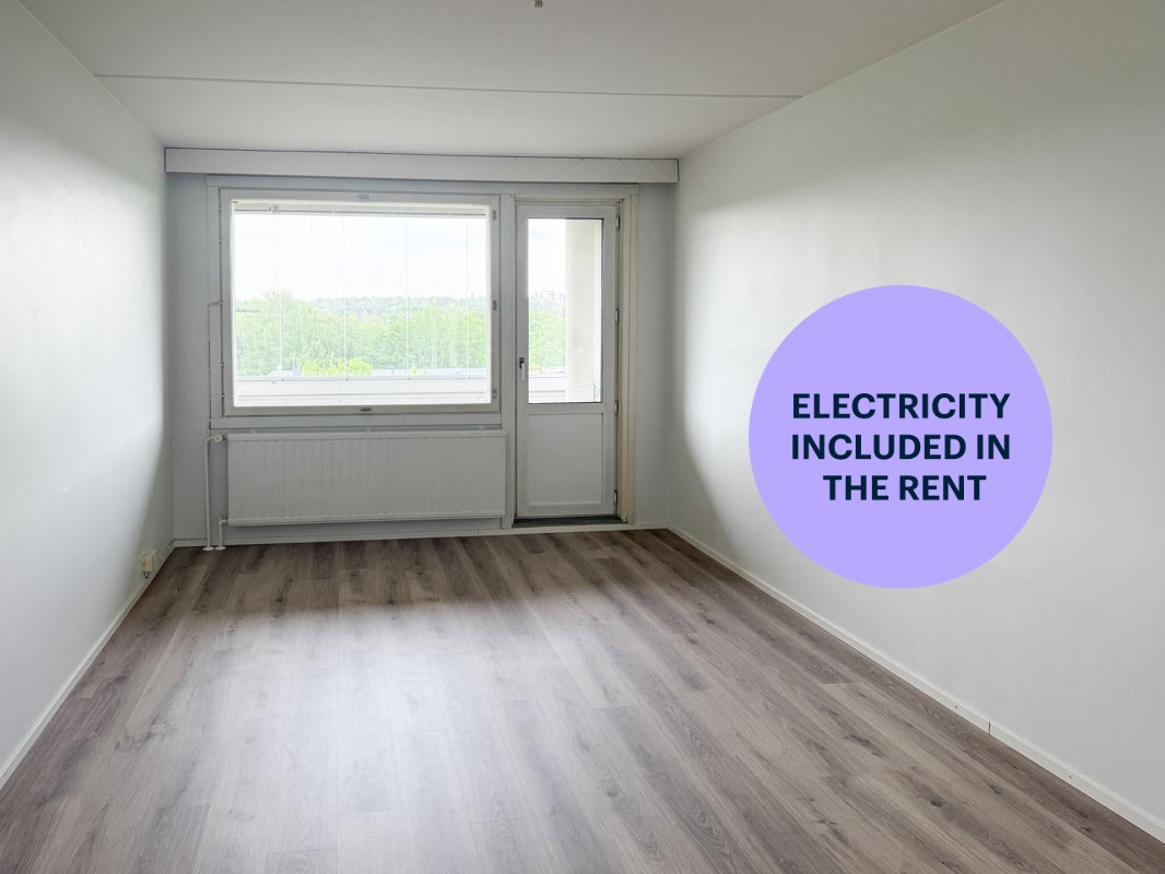 1-bedroom apartment, Turku, Kupittaa