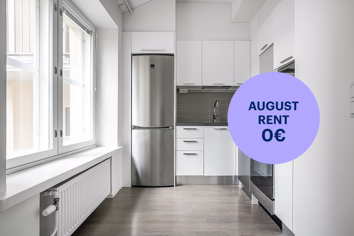 1-bedroom apartment, Helsinki, Alppila
