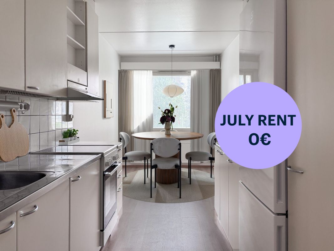 Kuva virtuaalisisustettu - 1-bedroom apartment, Oulu, Tuira