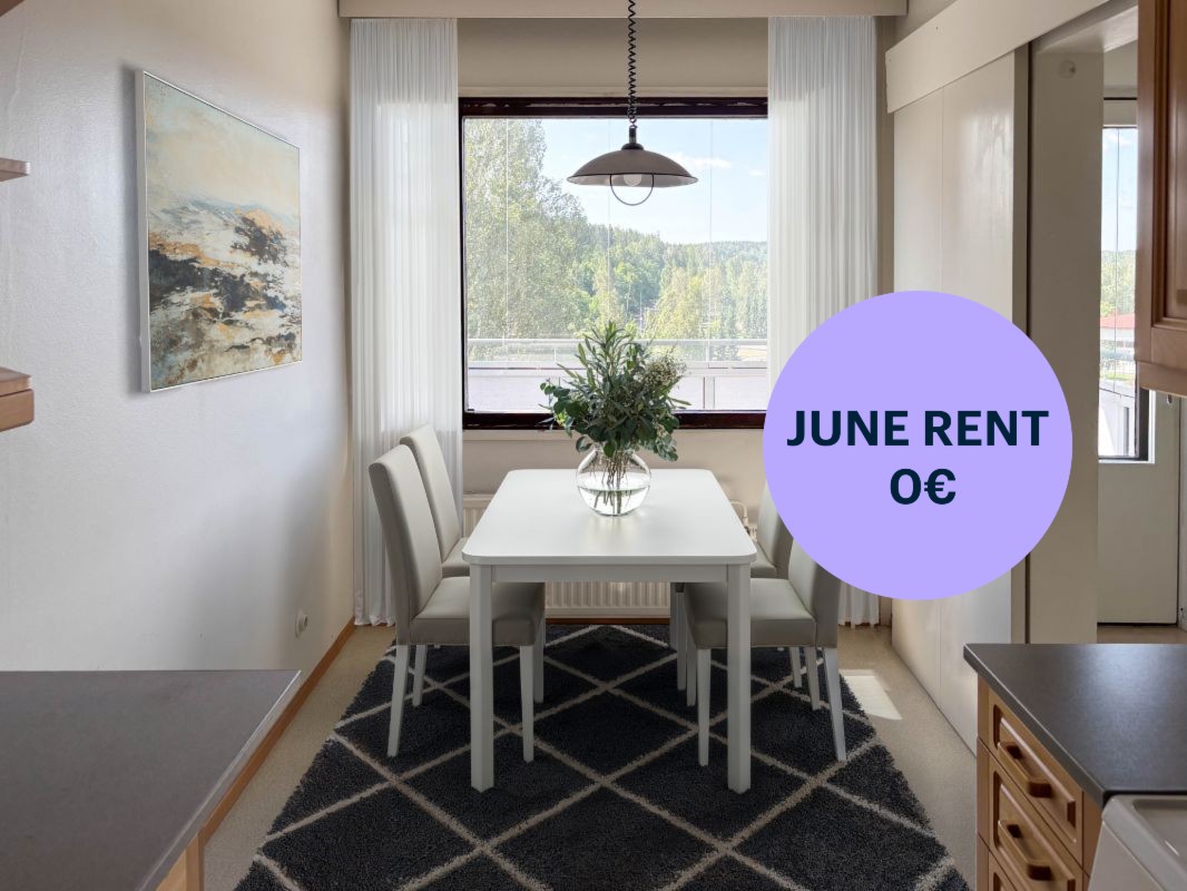 Kuva on virtuaalisesti sisustettu. - 2 bedrooms, Porvoo, Gammelbacka